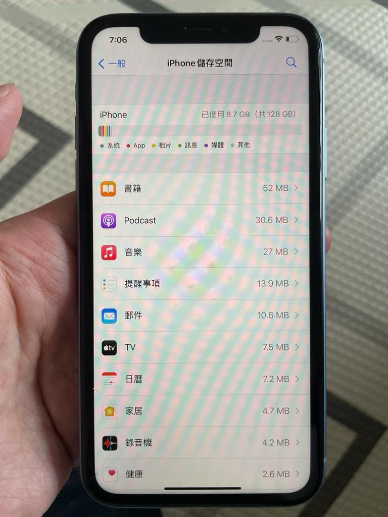 iPhone XR 128GB 藍色blue, 手提電話, 手機, iPhone, iPhone X 系列 
