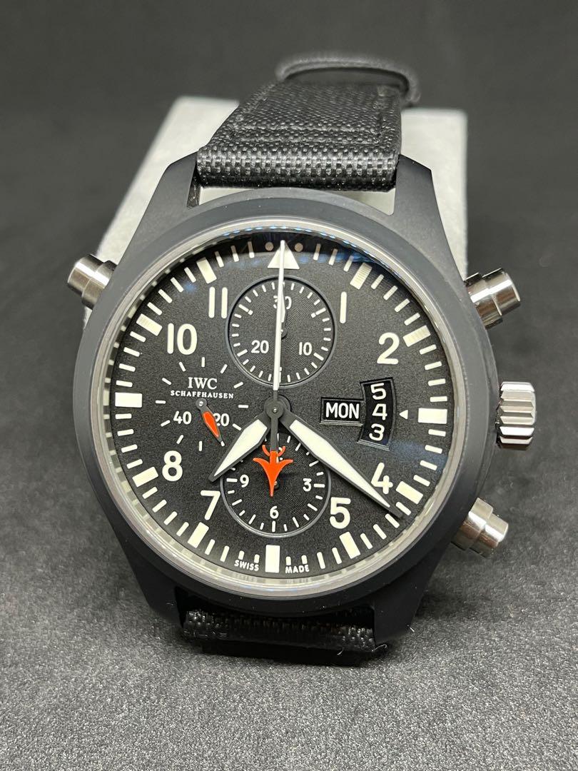 IWC Pilot Watch Double Chronograph TopGun Edition