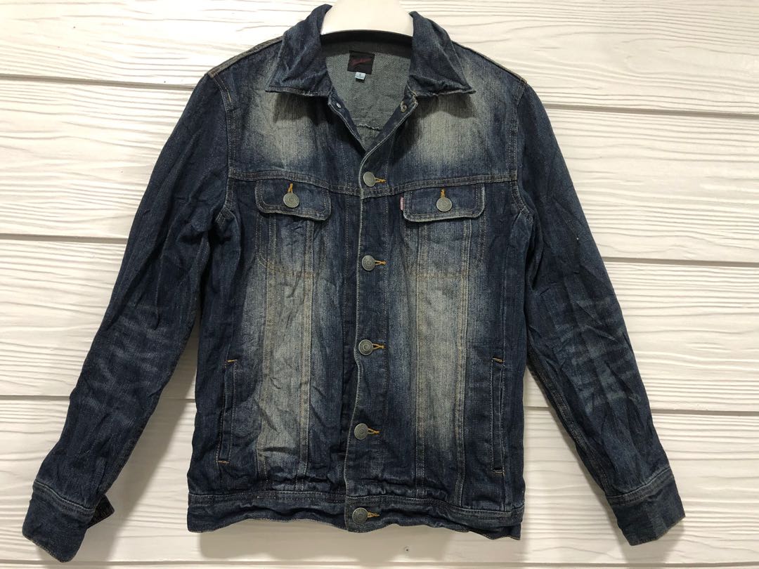 Jack Rose denim jacket Men s Fashion Coats Jackets and