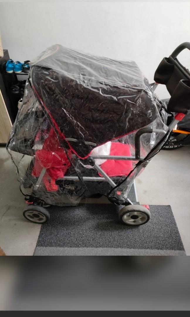 Joovy Caboose Ultralight w Rain Cover Umbrella Holder Babies Kids Going Out Strollers on Carousell