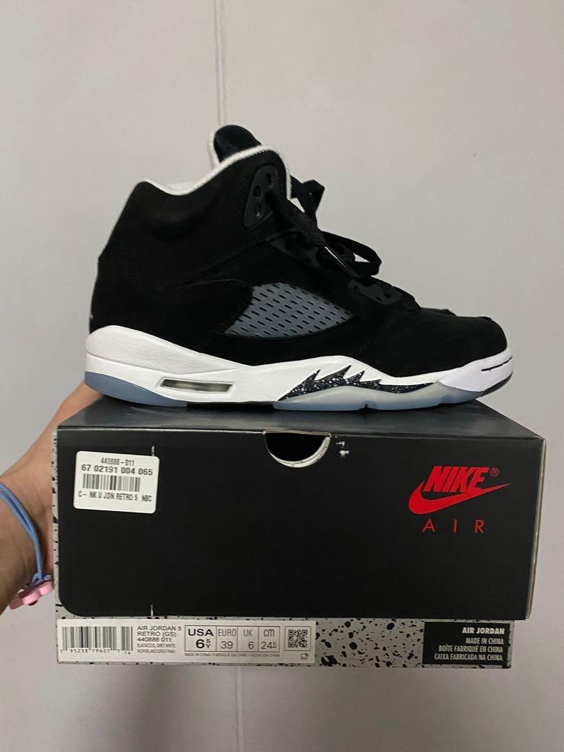 WTS WTT Jordan 5 oreo BNDS GS 6.5 EURO 39 BELOW RTP Women s