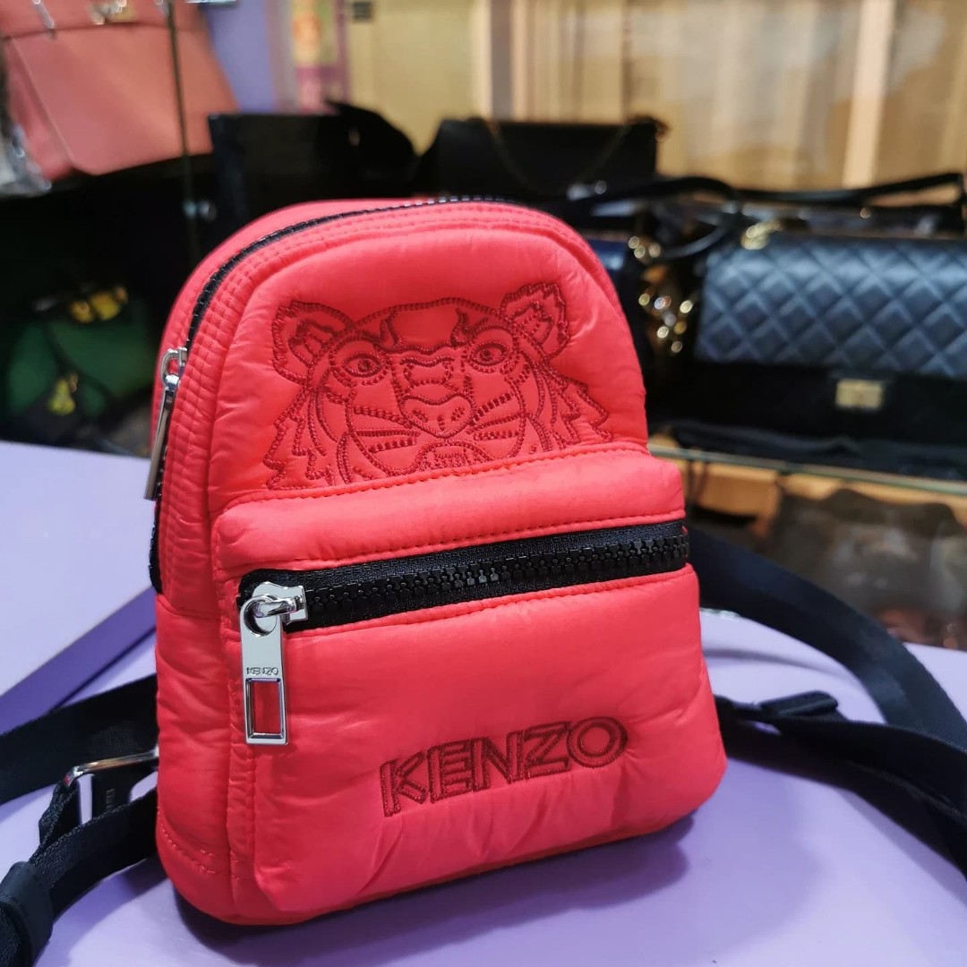 Tiger Backpack Kenzo Mini Backpack Price Front Embroidered Logo