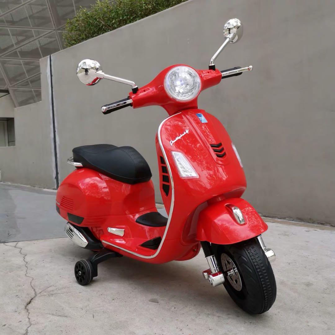 kids electric vespa scooter