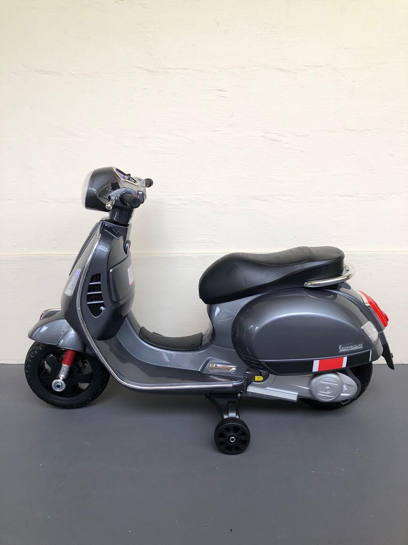 kids electric vespa scooter