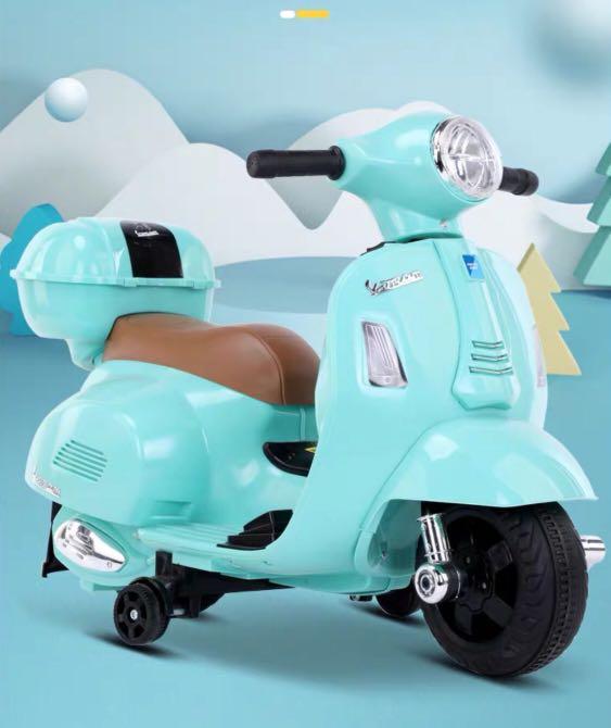 kids electric vespa scooter