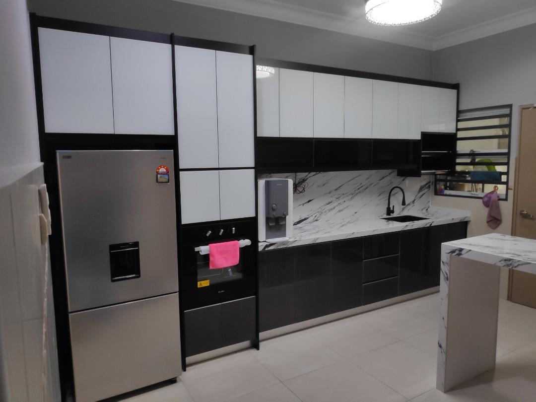 4d glass kitchen hot sale cabinet