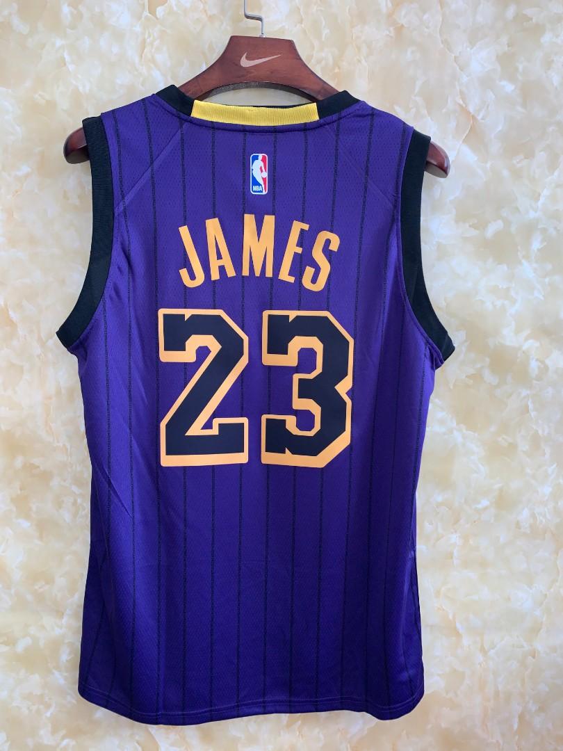 Nike LeBron James Lakers Jersey-Mamba Edition, Men's Fashion, Activewear on  Carousell