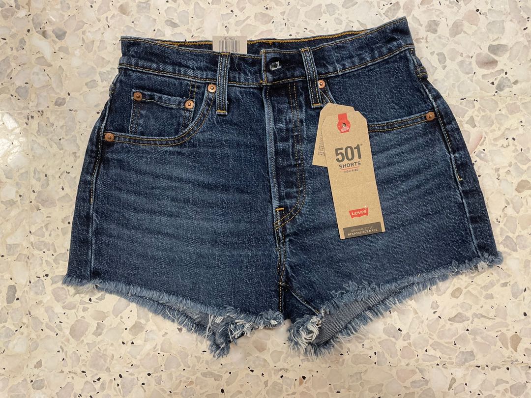 501 Original High-rise Jean Shorts W25 