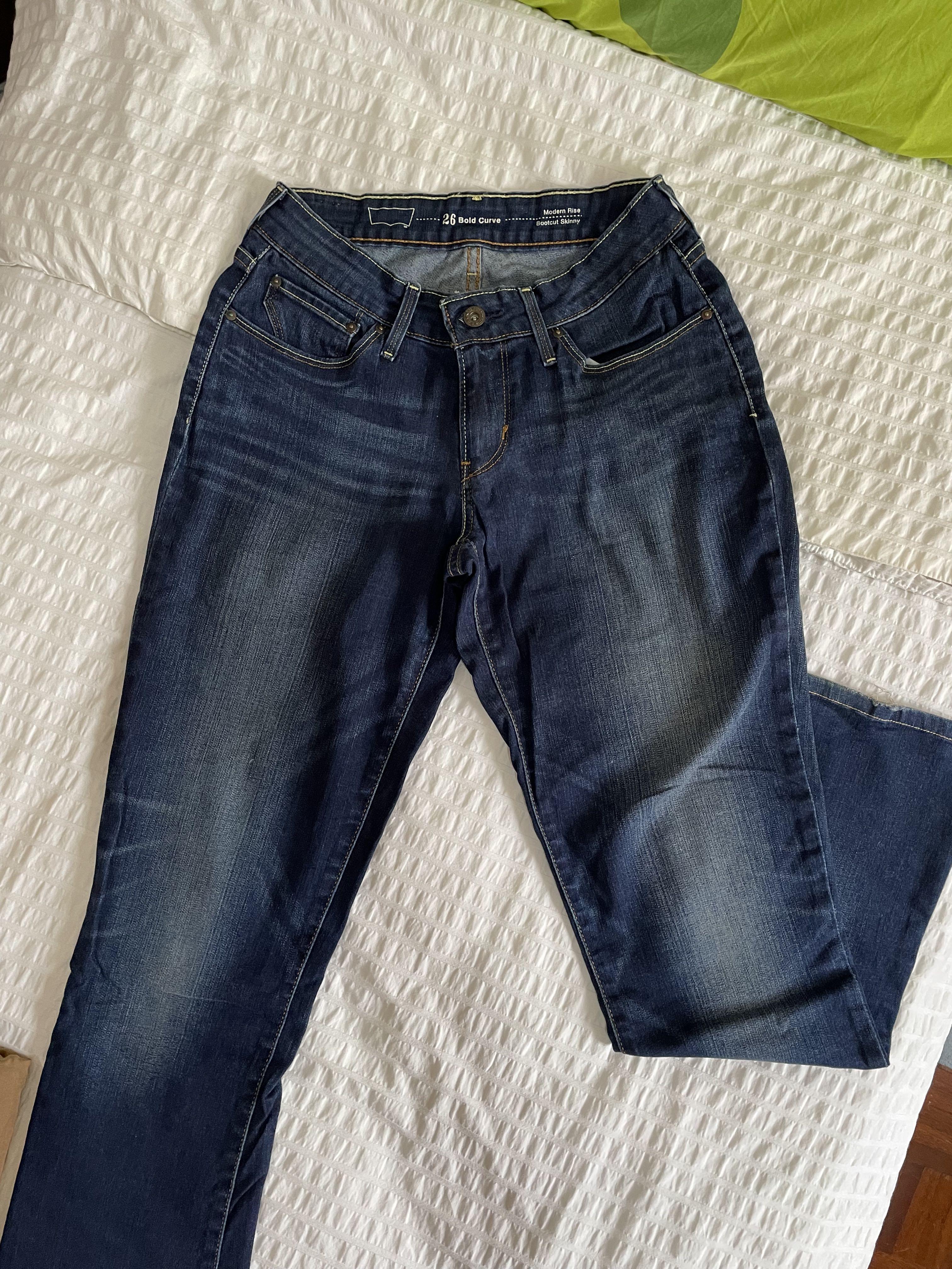 Levi's Demi Curve size 26 bootcut skinny, Women's Fashion, Bottoms, Jeans &  Leggings on Carousell