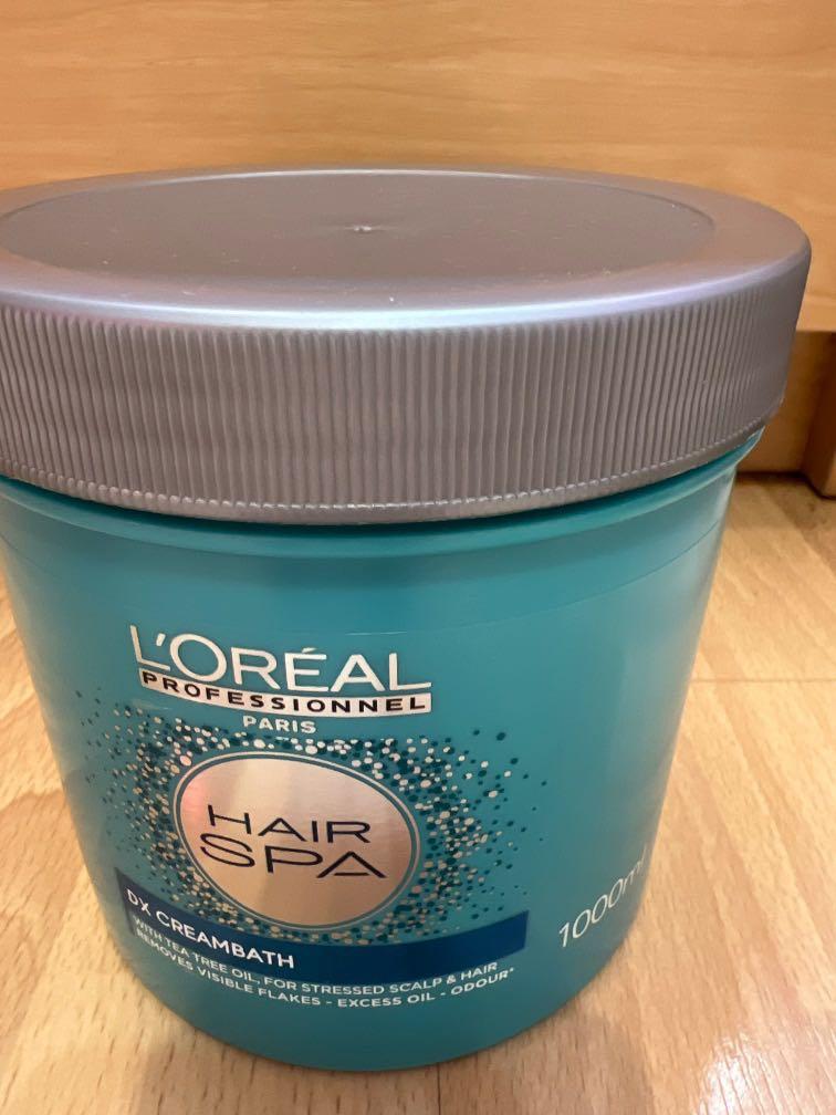 L'Oréal (Loreal) Hair Spa DX Creambath 1000ml, Beauty & Personal Care, Hair  on Carousell