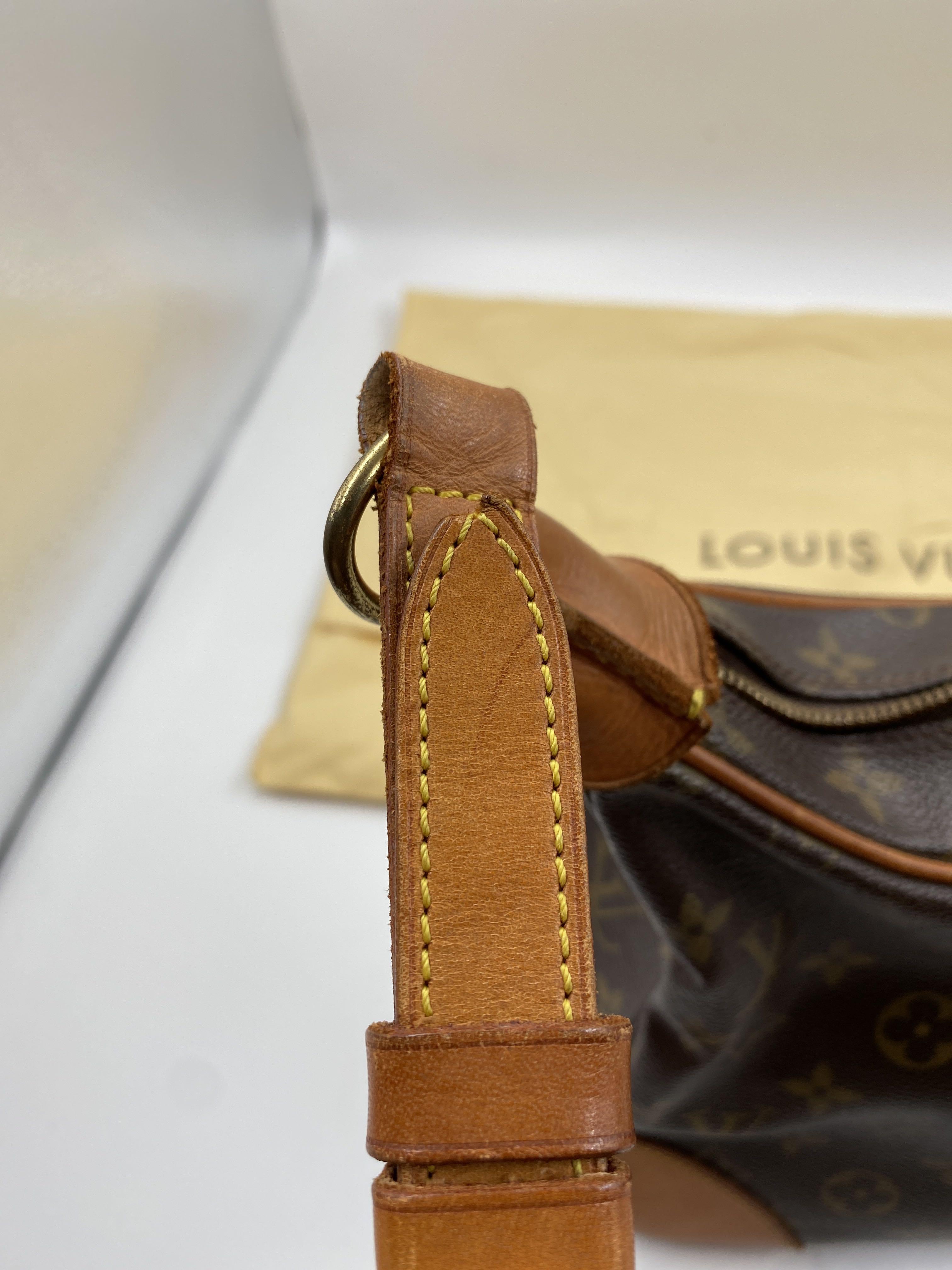 Boulogne cloth crossbody bag Louis Vuitton Brown in Cloth - 26107843