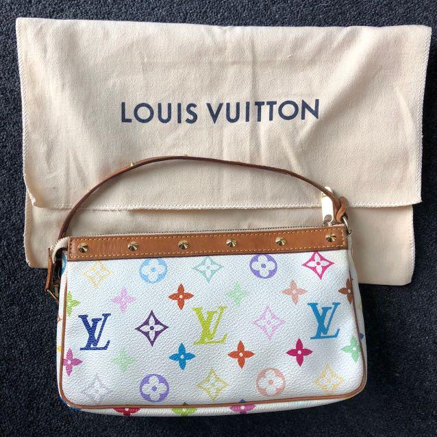 RARE Louis Vuitton Rainbow Monogram Shoulder Bag Vintage, Luxury, Bags &  Wallets on Carousell