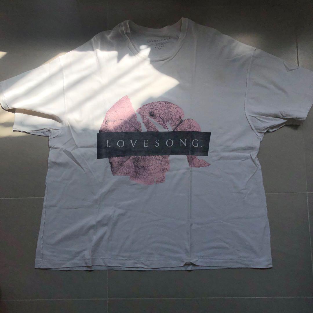 Luke Vicious Lovesong Oversized Tee, 男裝, 上身及套裝, T-shirt