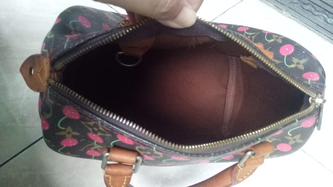 LV Cerises Speedy 25, Barang Mewah, Tas \u0026 Dompet di Carousell