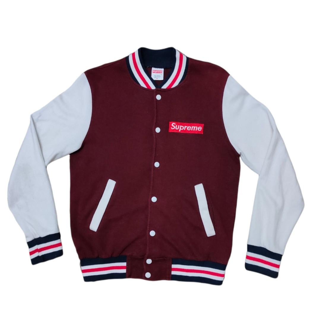 M] Supreme box logo varsity, Men