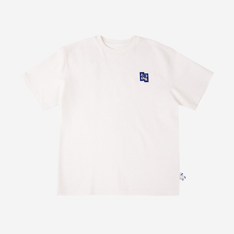 [BNWT] Maison Kitsune x Ader Error Tetris Fox T-Shirt Off White