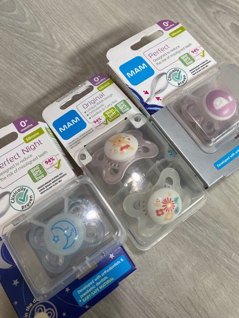 MAM pacifier mam perfect pacifier/ mam original pacifier/ mam perfect