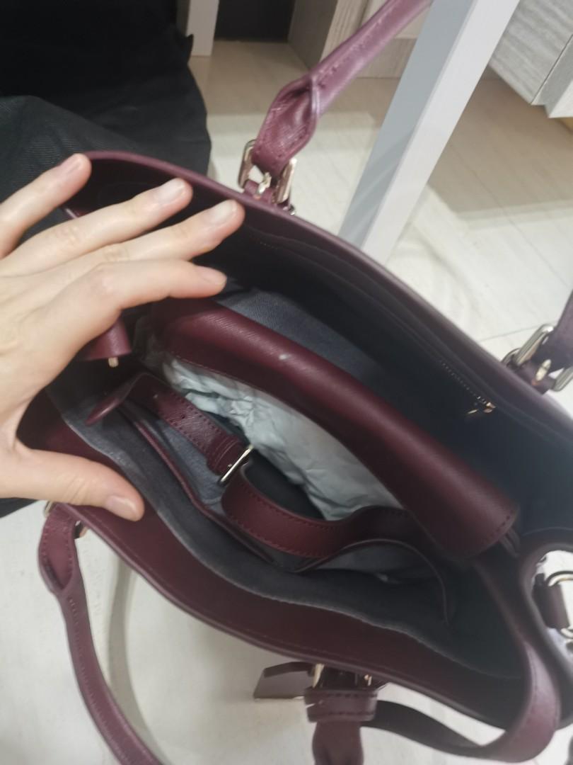 Marcs leather best sale bag