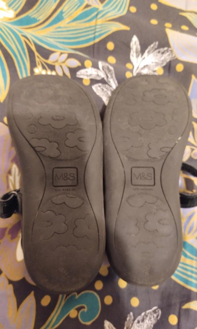 M and s girls school shoes on sale