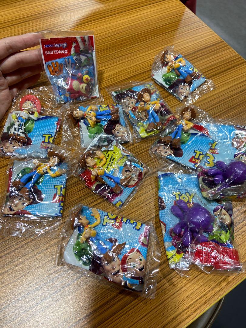 Mattel Toy story 3 figures 2 inches mystery packs Woody Jessie Lotso