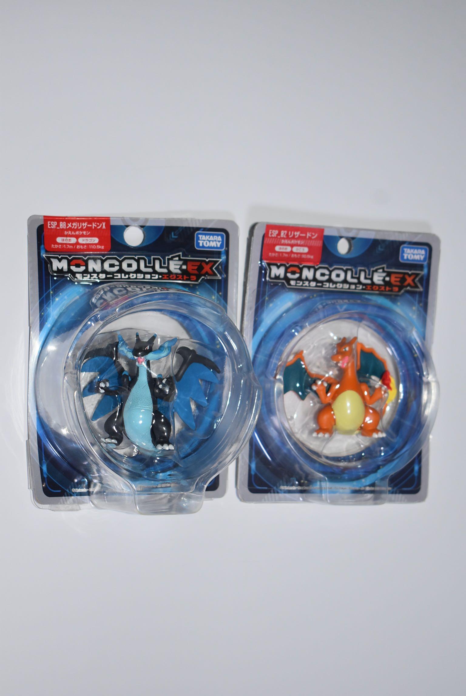 Mega Charizard And Charizard Authentic From Takara Tomy Brand New Hobbies Toys Toys Games On Carousell