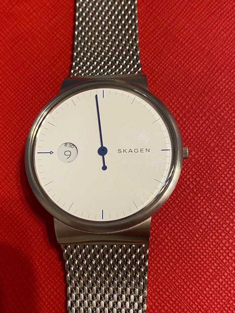 Skagen ancher top mono steel mesh
