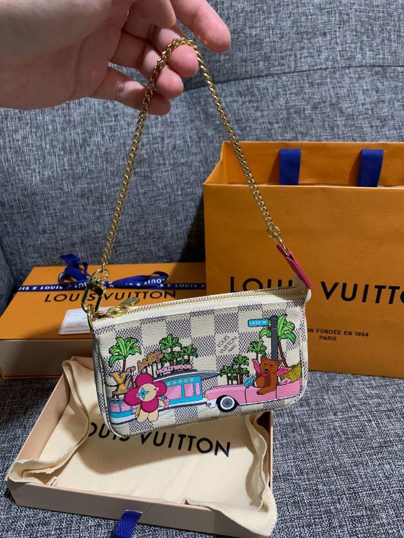 Louis Vuitton Mini Pochette, Holiday 2021 Hollywood Azur, New in Box WA001