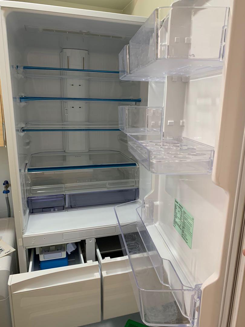 Mitsubishi MR-B46Z-W-H 366L Refrigerator 多門環保雪櫃- Glass White 
