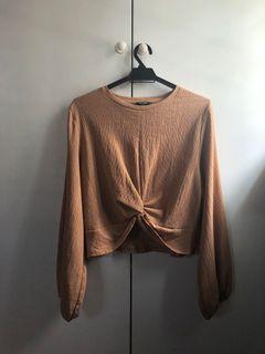 MONKI cropped blouse