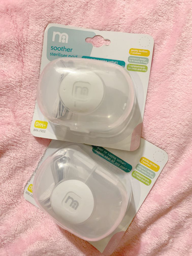 Pod steriliser outlet