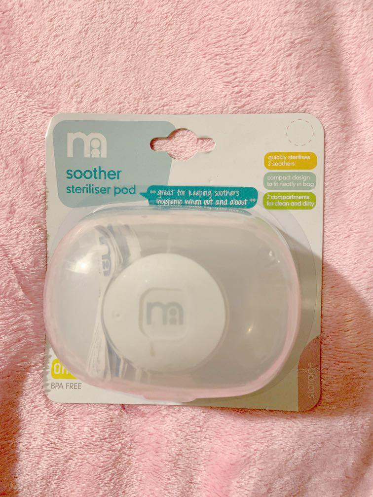 Mothercare soother deals steriliser pod