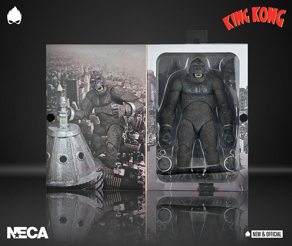 NECA Ultimate 7inch King Kong (Concrete Jungle) ACTION FIGURE IN HAND! CLASSIC!, Hobbies & Toys