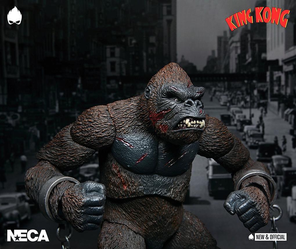 NECA Ultimate 7inch King Kong (Concrete Jungle) ACTION FIGURE IN HAND! CLASSIC!, Hobbies & Toys