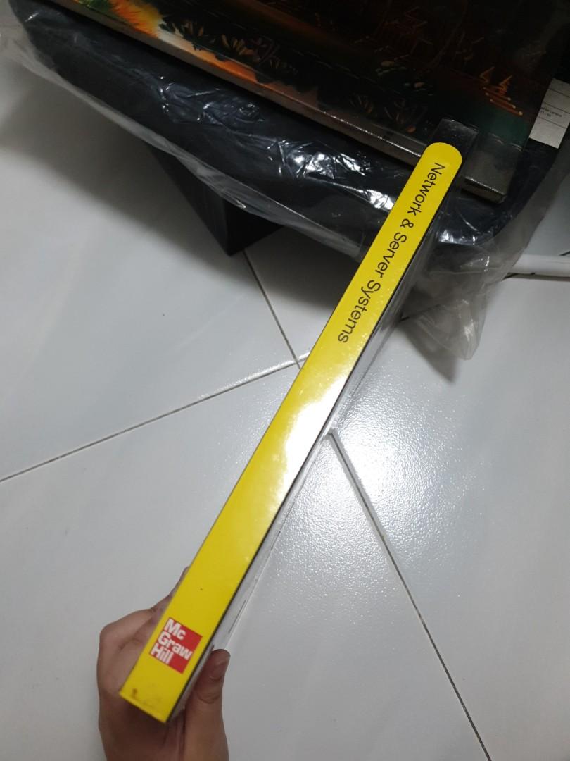 Network & Server System (Category: Textbooks) located in Singapore. Submitted by n4k4m4 (Listing ID 1119925752, Image 2). Description: can nego. pvc cover a bit dirty but the book is like new..