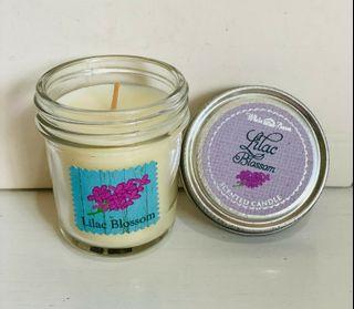 NEW! BATH & BODY WORKS WHITE BARN HOME MINI SCENTED CANDLE LILAC BLOSSOM - SALE