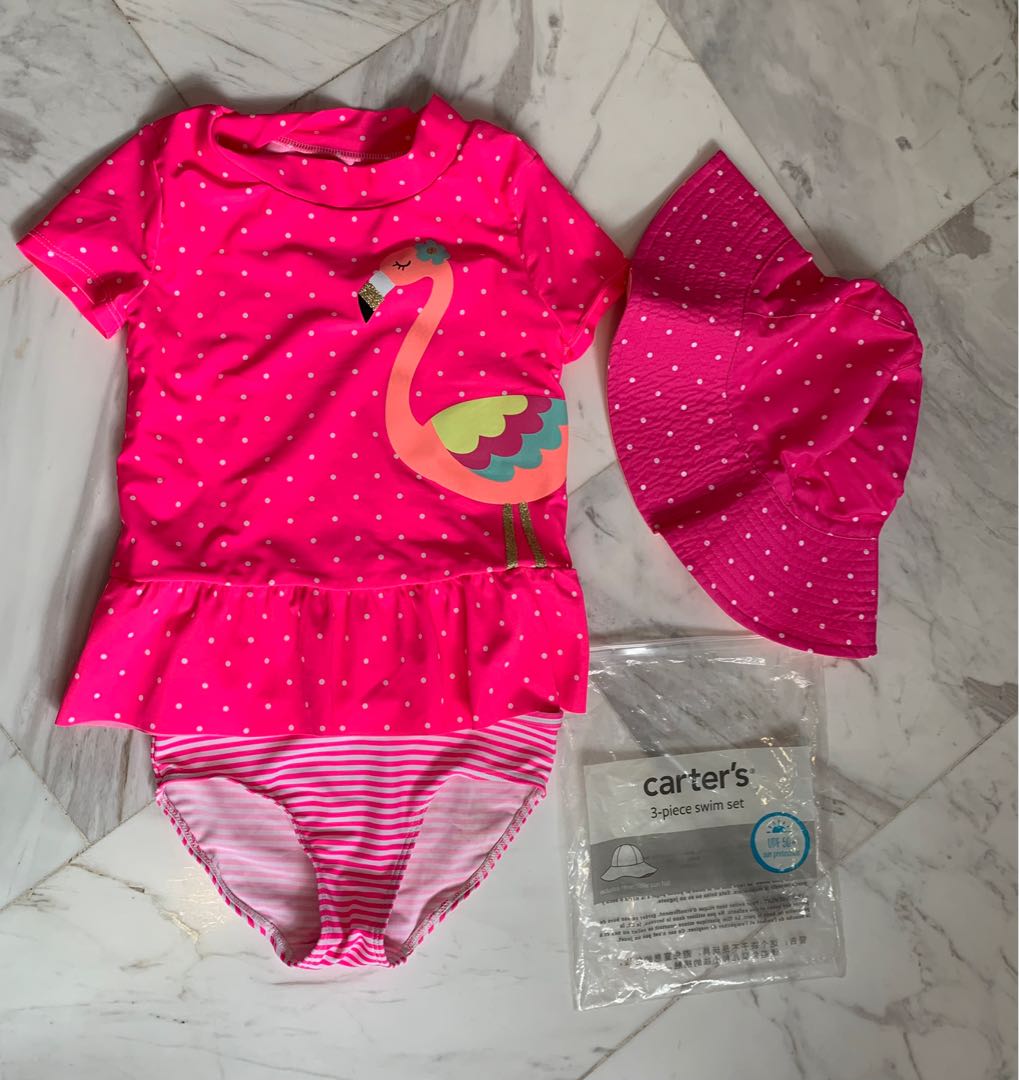 New Carter s 3 piece swimsuit Babies Kids Babies Kids Fashion on Carousell