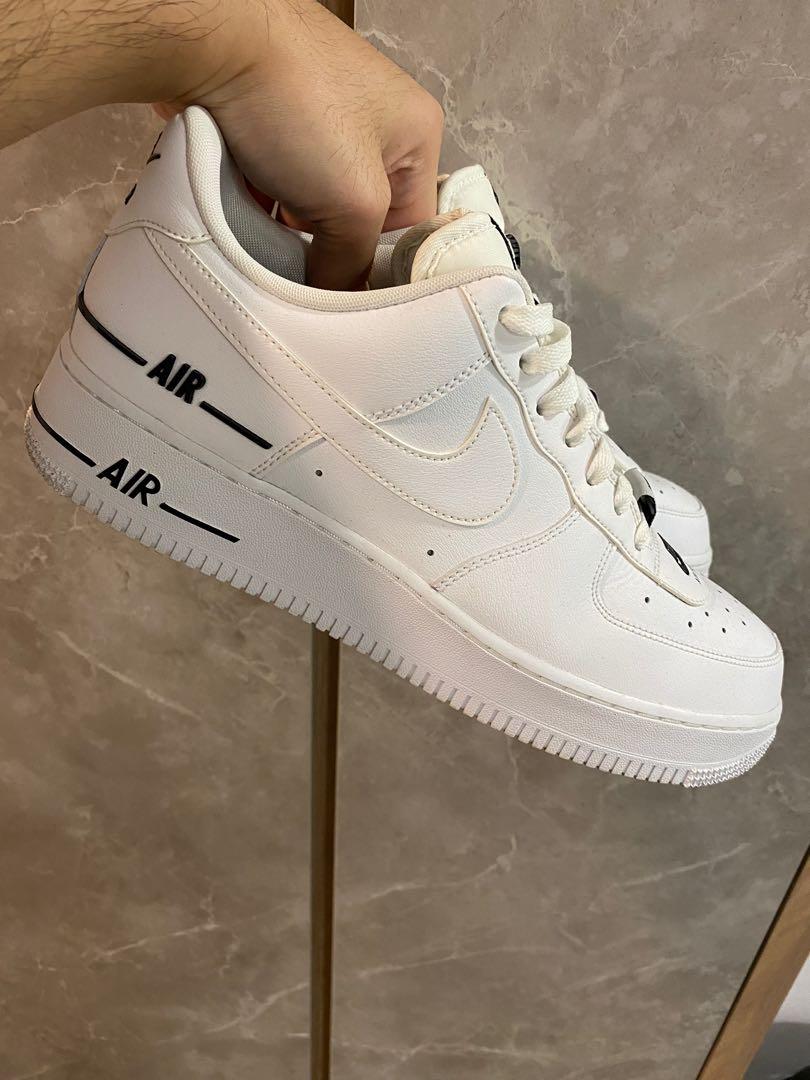 Nike Air Force 1 '07 White Low Shoes, Men's Fashion, Footwear, Sneakers on  Carousell