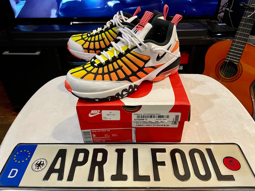 Nike air max store 120 hyper orange