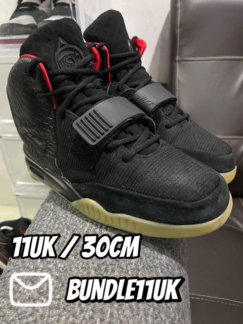 Nike Air Yeezy 2 Solar Red 11UK Men s Fashion Footwear Sneakers