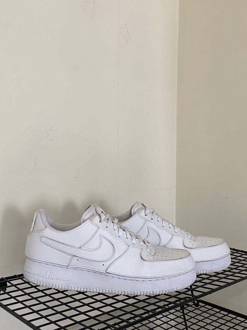 Nike Airforce 1 1 All white Men s Fashion Footwear Sneakers on