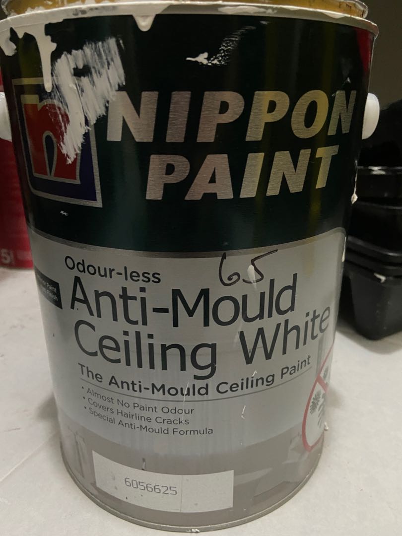 Nippon paint / Antimold ceiling white, Furniture & Home Living, Home