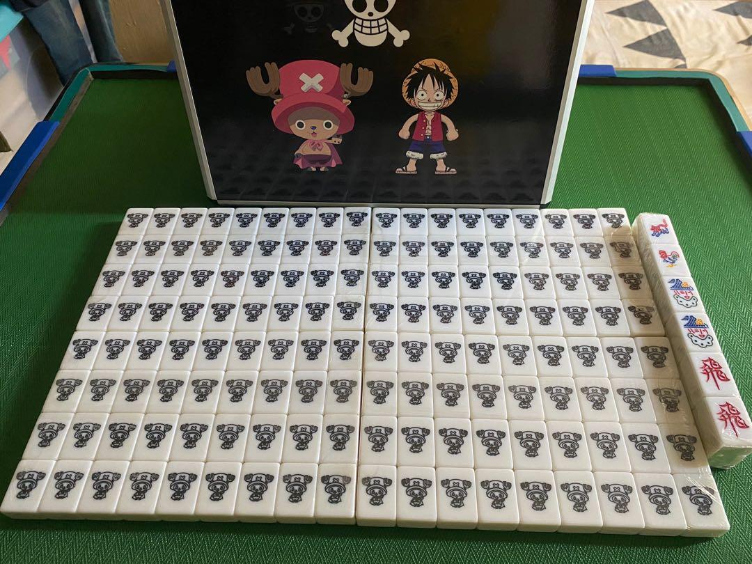 One piece Tony Chopper Mahjong tiles set with Animals , Hobbies & Toys,  Toys & Games on Carousell
