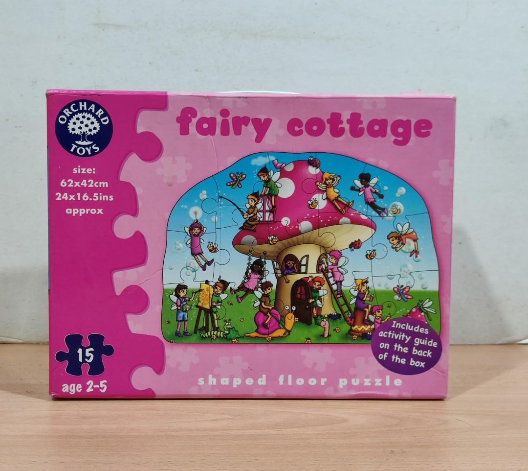 Orchard Toys 15 Pieces Fairy Cottage Shape Floor Puzzle Age 2 5 Made In England