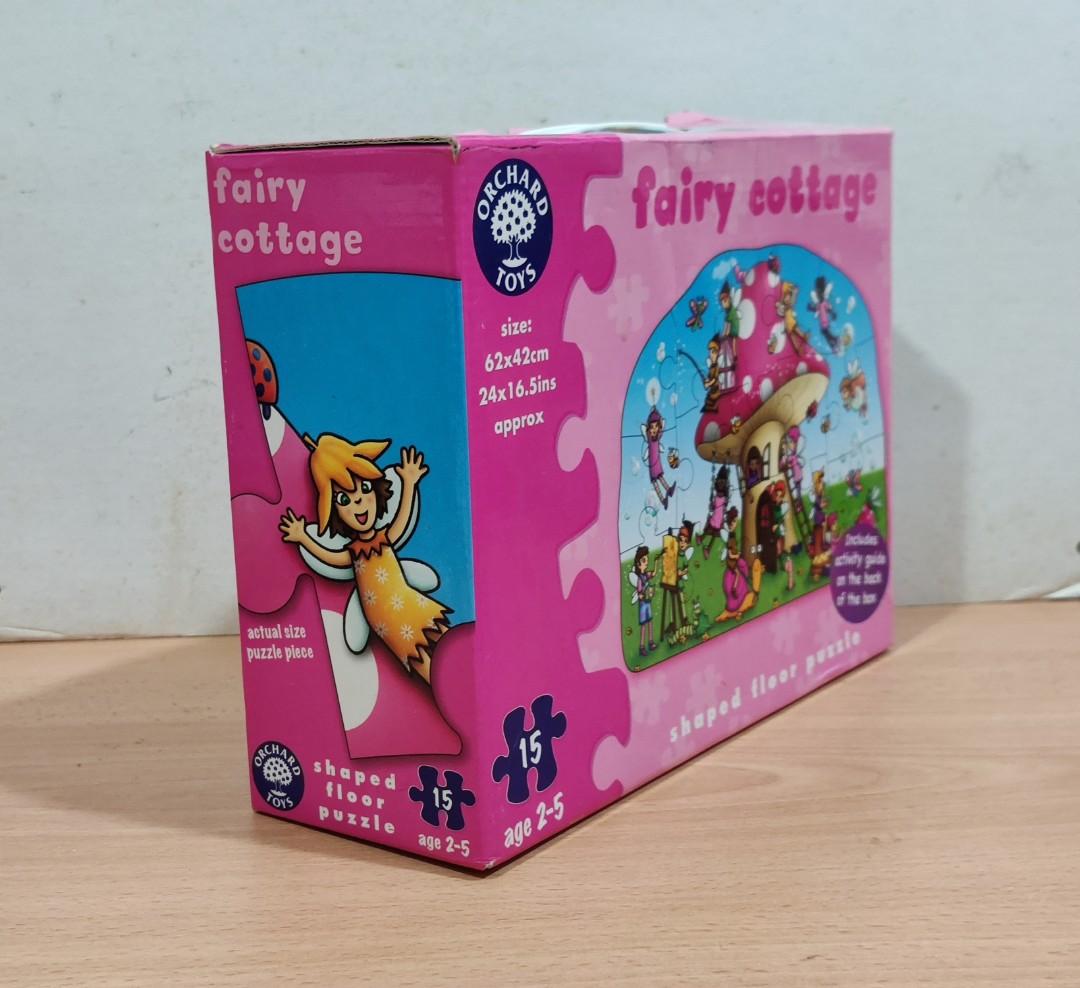 Orchard Toys 15 Pieces Fairy Cottage Shape Floor Puzzle Age 2 5 Made In England