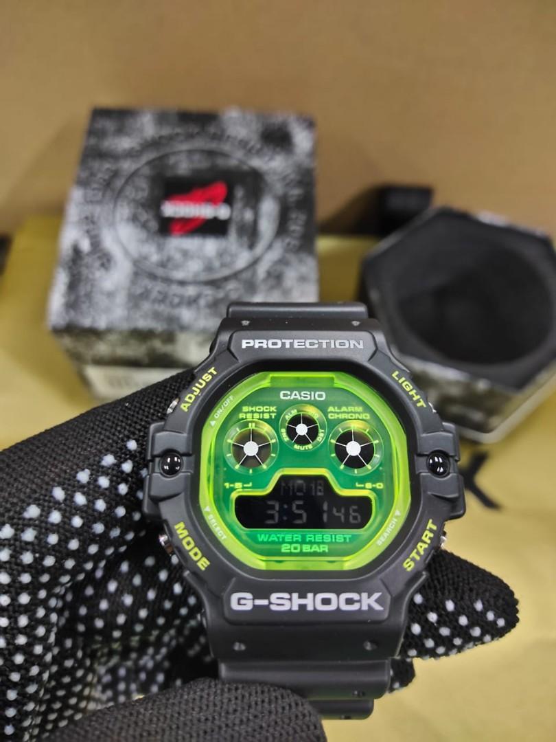 Original g shock dw 5900ls 1dr dw5900 dw 5900 tapak kucing