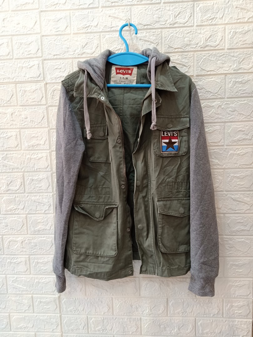 Original levis hoodie jacket for men