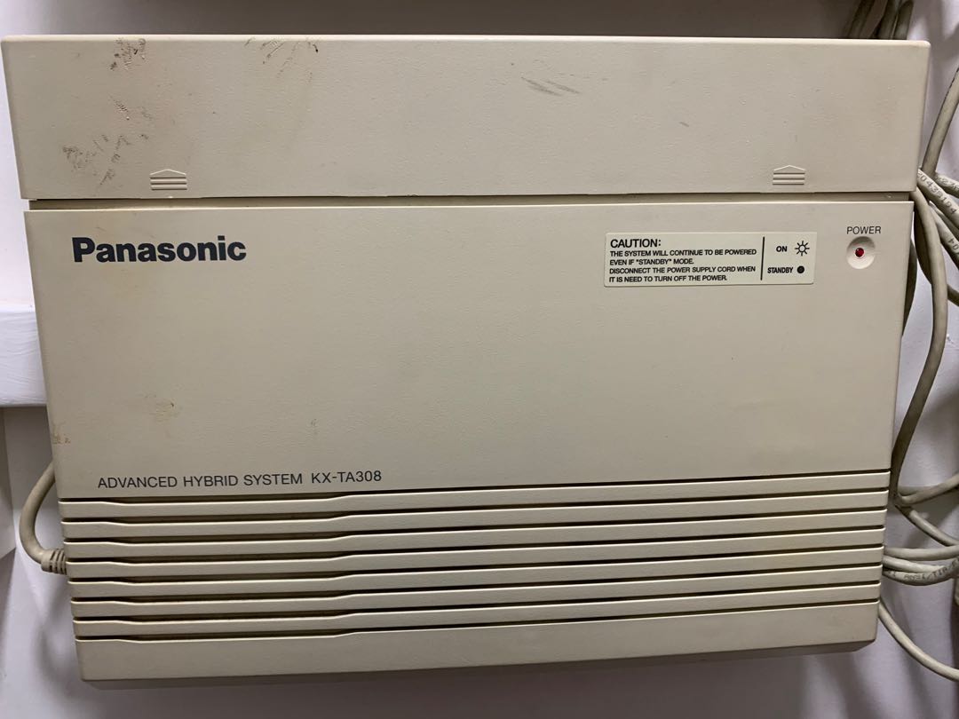 Panasonic PABX KX-TA308 Advance Hybrid System, Computers & Tech, Office ...
