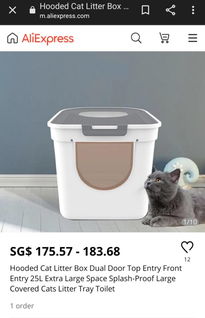 cube litter box