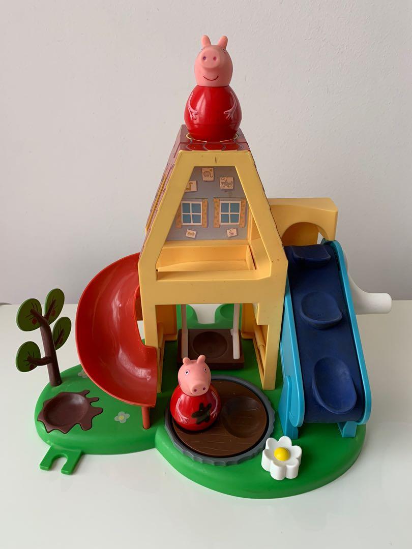 Peppa pig weebles playground hotsell