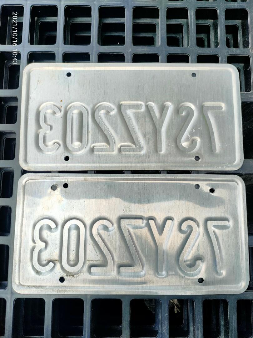 Plat no California USA🇺🇲(ketuk), Auto Accessories on Carousell